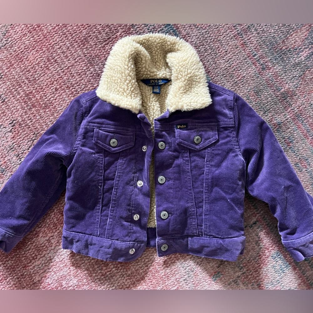 Polo trucker corduroy jacket size 2T